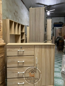 Tủ quần áo trẻ em gỗ MDF- 002