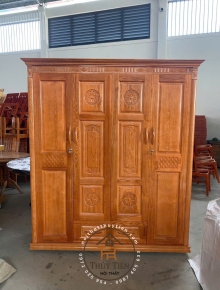 Mẫu tủ quần áo sồi nam