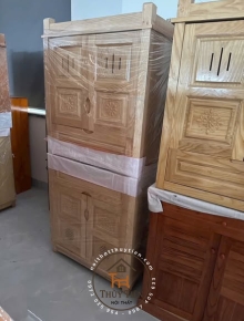 Tủ dép gỗ sồi