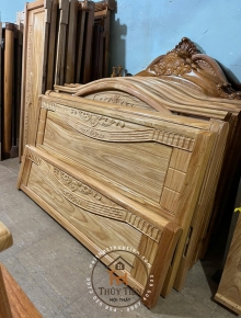 Giường ngủ gỗ gõ đỏ mã 05