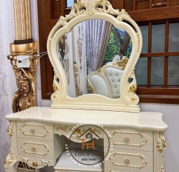 Bộ bàn trang điểm, bàn phấn tân cổ điển hoàng gia sang trọng giá tại xưởng