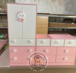 Cặp tủ quần áo min cho bé