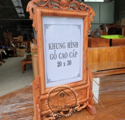 Khung Hình Thờ Gỗ Hương- KHTGH 002