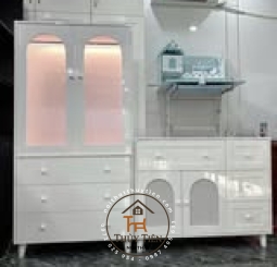 Tủ quần áo MDF lõi xanh, lõi nâu cho bé