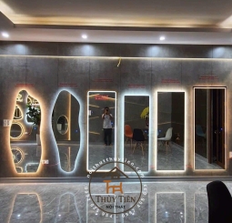 Gương led- ko led e nhận làm đủ mẫu kích thước  theo yêu cầu 