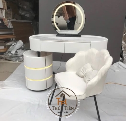 Bàn trang điểm Da PU  Đá ceramic 🫰