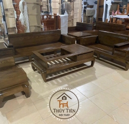 Sofa gỗ sồi giá tại xưởng 