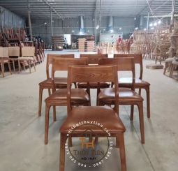 GHẾ NOVEMBER BỌC NỆM SIMILI KẾT HỢP SƠN WL