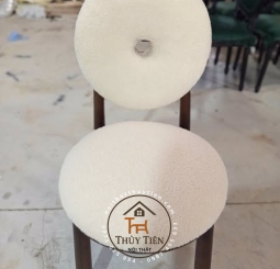 GHẾ DONUT BỌC VẢI LÔNG CỪU