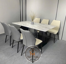 Bộ bàn ăn nhập khẩu và ghế Bella
