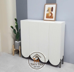 Tủ giày dép decor sang vô cùng