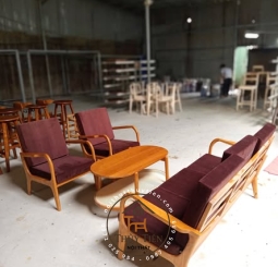 GHẾ SOFA TAY CONG ĐƠN