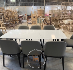 BỘ BÀN ĐÁ CHO GIA ĐÌNH ĐÔNG THÀNH VIÊN