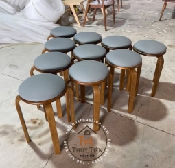 GHẾ ĐÔN MẶT NỆM KHUNG CAO SU