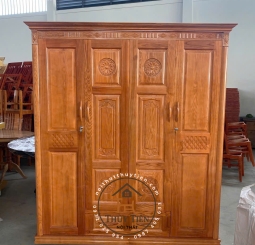 Mẫu tủ quần áo sồi nam