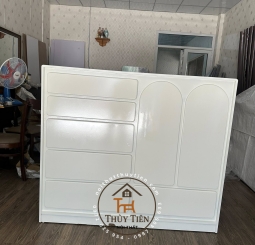 Tủ quần áo MDF lõi nâu- TQAMDF 005