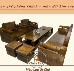 Bộ bàn ghế sofa Gỗ sồi