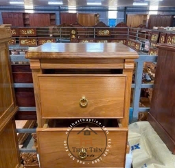 Tủ đầu giường gỗ sồi- TDG 008