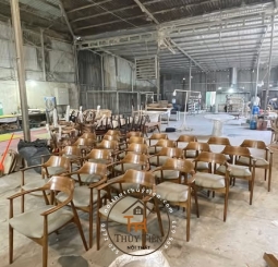 GHẾ HIRO FORM JAPAN KHUNG GỖ TẦN BÌ