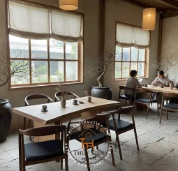 Ghế neva có tay vẻ đẹp cho không gian nhà hàng bạn