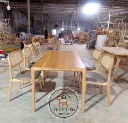 Bộ bàn ghế tựa mây cho khách 