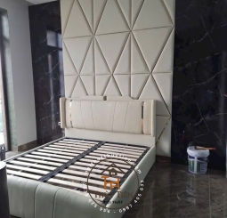 💥 💥 💥Mẫu Giường bọc cao cấp,  Đẹp xuất sắc, Nỉ nhung phù hợp với mọi không gian