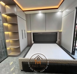 Giường bọc da hàng thiết kế đẹp xịn