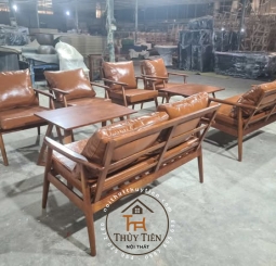 Set sofa tay nhọn