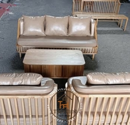 Sofa KBH gỗ tần bì 