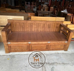 Trường kỷ gỗ sồi 1m2, 1m4, 1m6