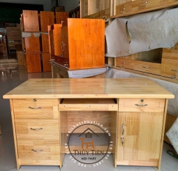 Bàn làm việc gỗ thông 