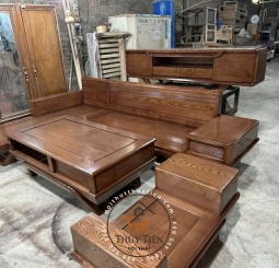 Sofa gỗ sồi