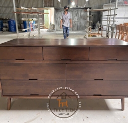 Tủ đồ gỗ cao su
