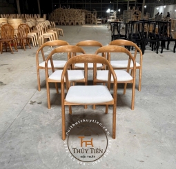Ghế neva tay gỗ tần bì