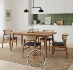 Ghế ăn cao cấp gỗ ash Bonivisa - GBNi