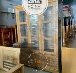 Tủ hồ sơ tủ trưng bày tủ bếp gỗ sồi đẹp