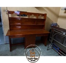 Bàn học sinh gỗ cao su đôi