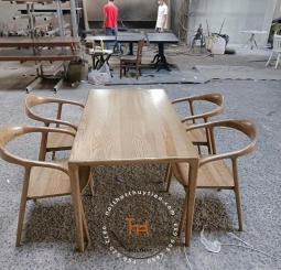 BỘ BÀN ĂN NEVA GỖ ASH CAO CẤP