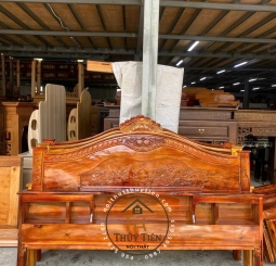 Giường ngủ gỗ tràm Giường ngủ gỗ tràm