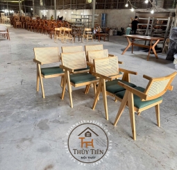 GHẾ MÂY VLEG CÓ TAY