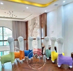 Ghế Decor  Đồ Chơi Lạc Đà Alpaca Cao Cấp Trẻ Em