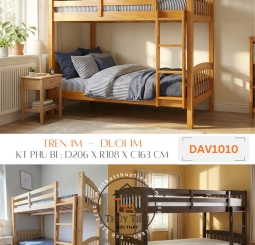 Giường tầng gỗ thông hàng xuất khẩu 