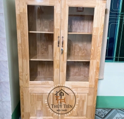 Tủ hồ sơ gỗ thông e làm theo yêu cầu khách 