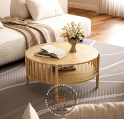 Bàn trà sofa đủ kiểu dáng cho khách ạ