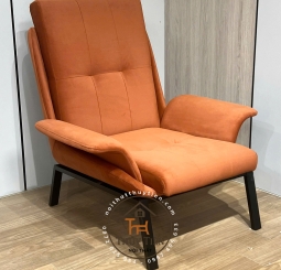 Ghế thiết kế bọc màu nỉ, da theo yêu cầu  Chân gỗ- bọc nỉ trượt nước 