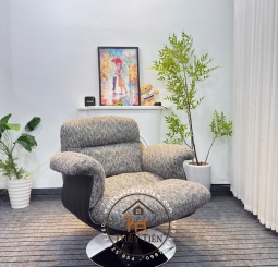 Ghế Bành Form Tròn – Ghế Ngồi Thư Giãn Decor Phòng Khách Sang Trọng