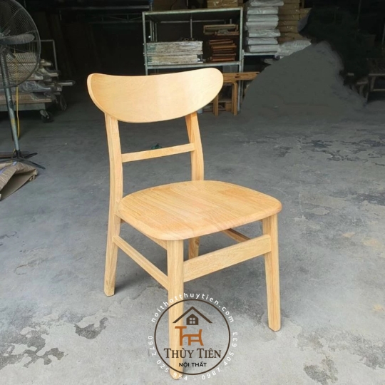 Bộ bàn ăn cao su 4 ghế mặt gỗ