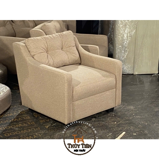 Ghế sofa đơn bọc vải cao cấp