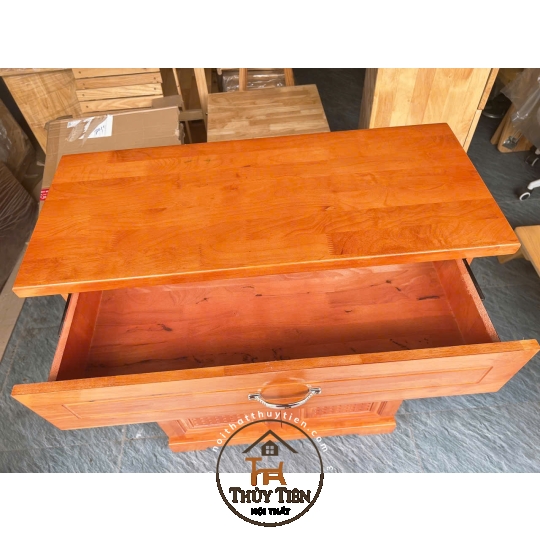Tủ giày dép gỗ cao su tự nhiên ngang 80cm