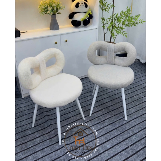 Ghế xoay, đôn, ghế decor, ghế bàn trang điểm siêu xinh - 001